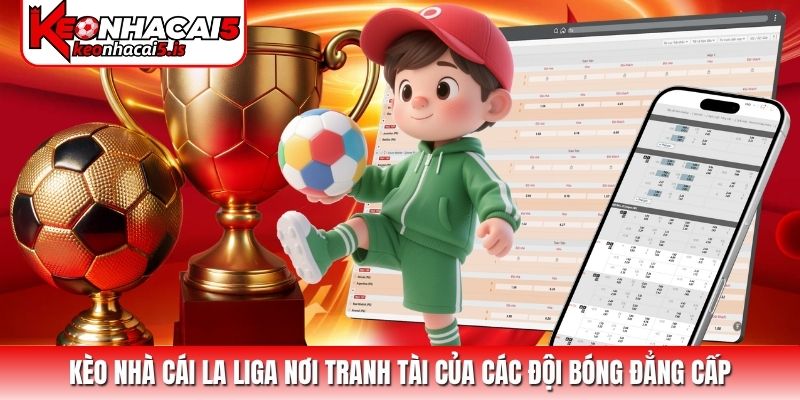 Kèo nhà cái La Liga nơi tranh tài của các đội bóng đẳng cấp